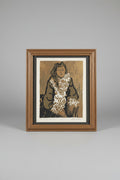 Girl with a Fur Art