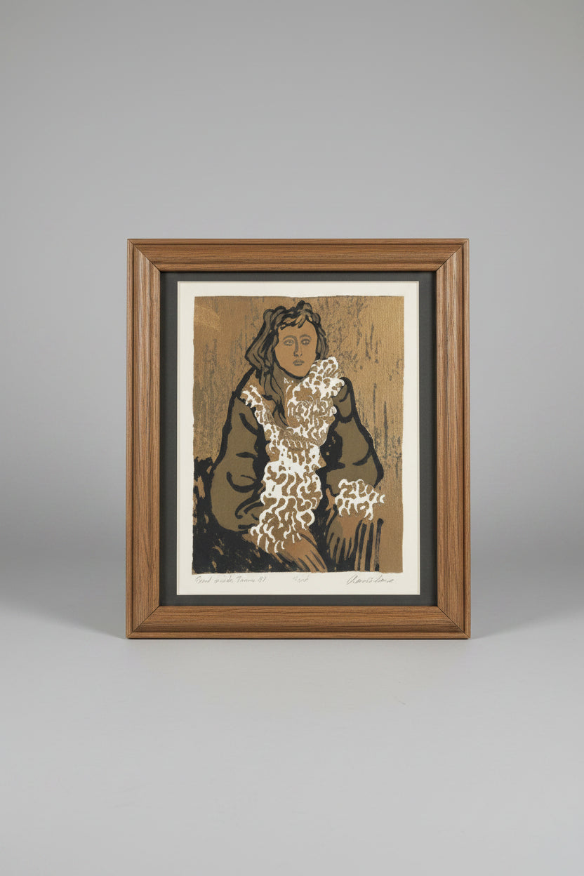 Girl with a Fur Art
