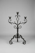 18th Century Iron Candelabra