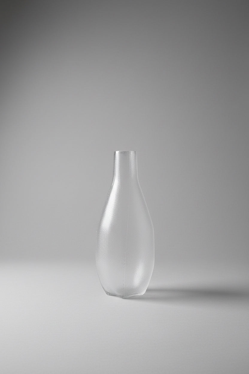 HAY Textured Glass Vase