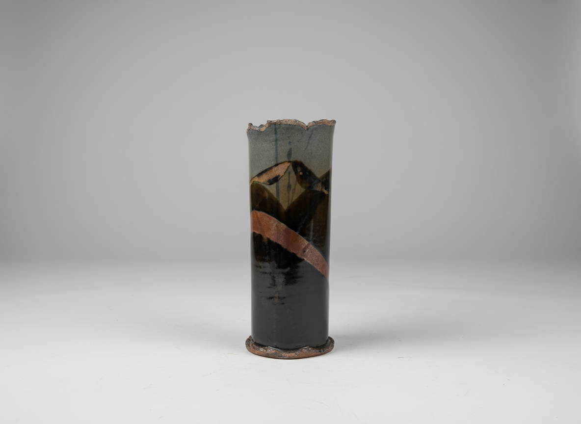 Talle Ceramic Vessel with Organic Glaze