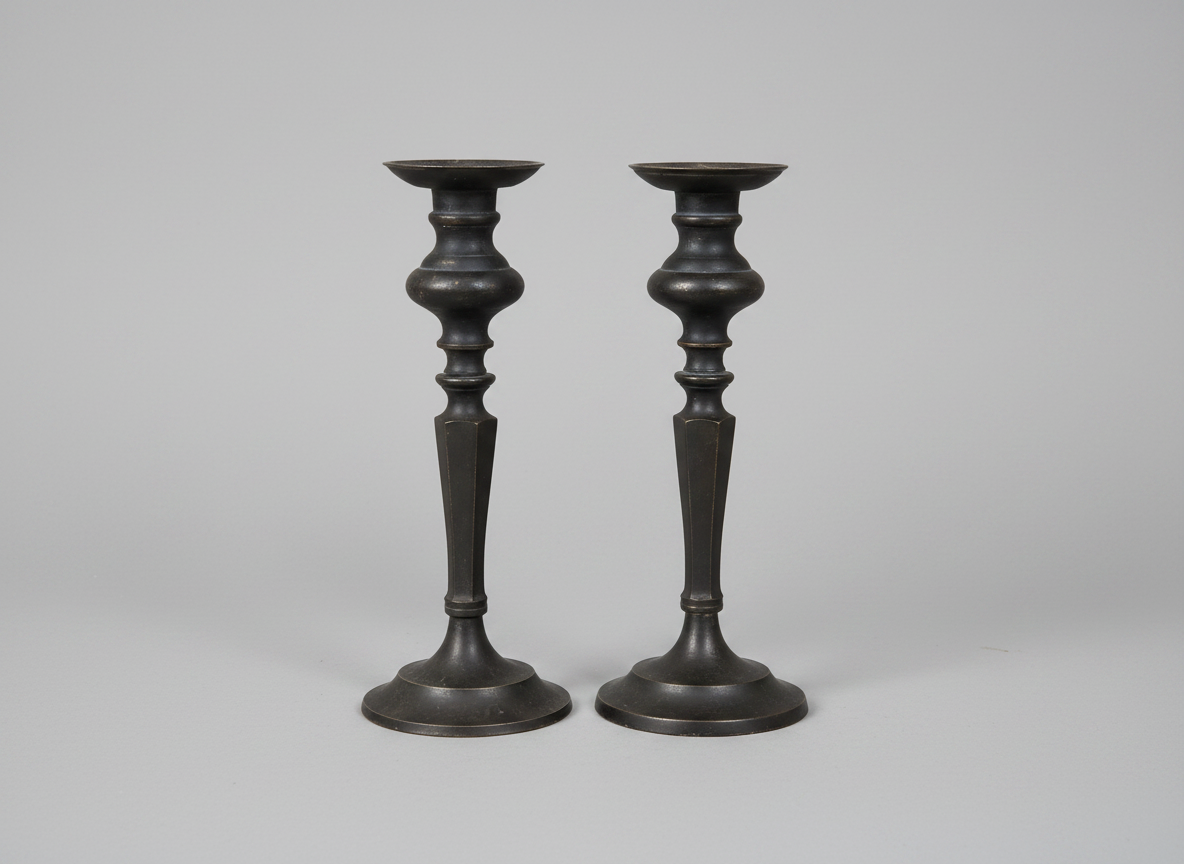 Pair of Vintage Candlesticks