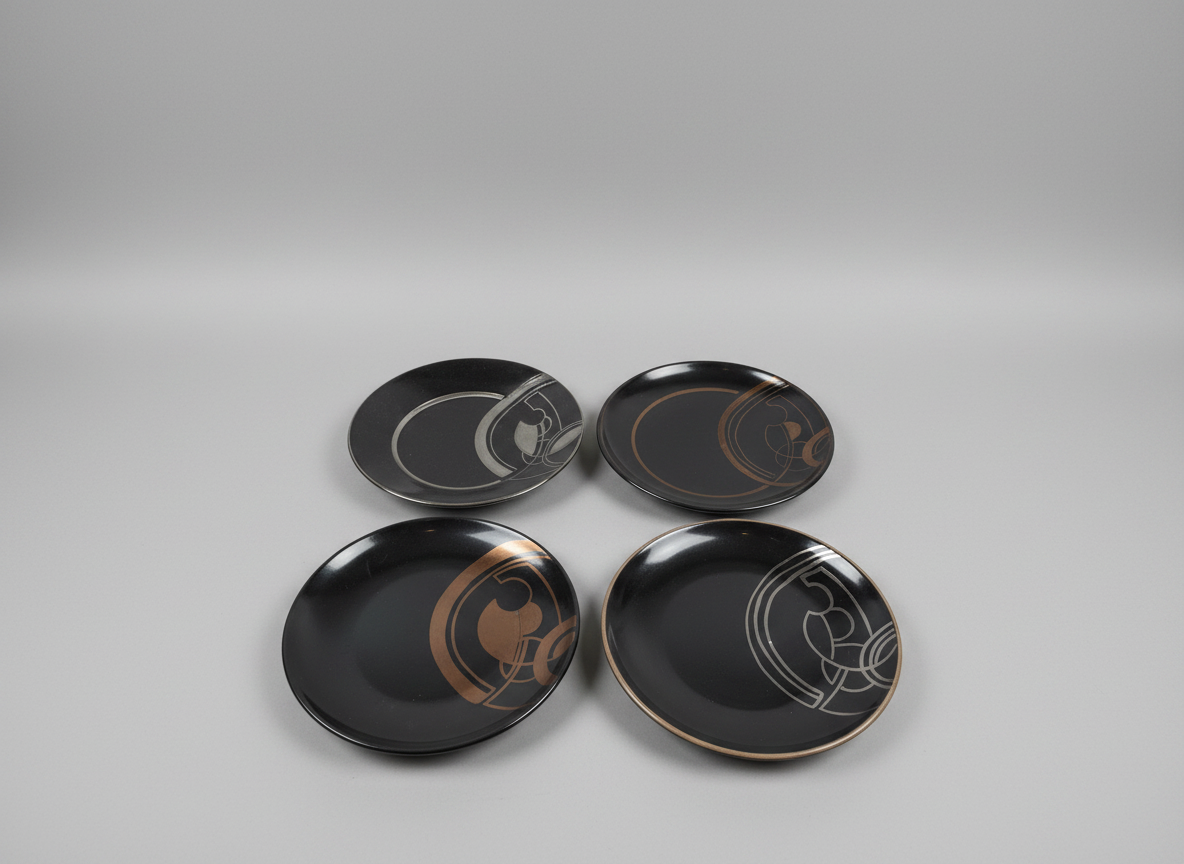 Set of 4 Heath Salad Plates