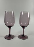 Amethyst Wine Glass