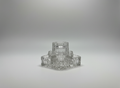 Vintage PartyLite Leaded Crystal Candle Holder