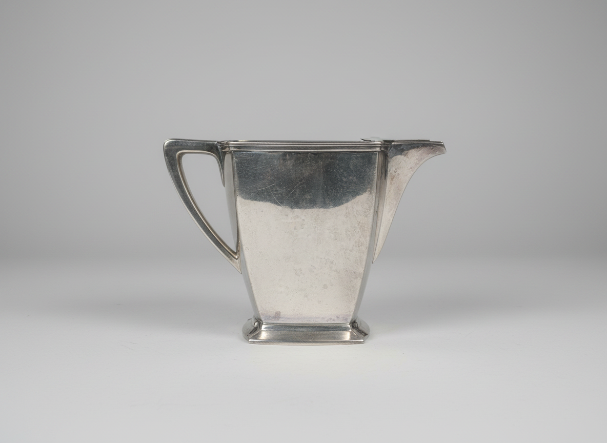 Art Deco Silver-Plated Water Pitcher by 1847 Rogers Bros in Legacy Pattern