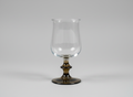 Libbey Tawny Smoke Pedestal Glass (small)