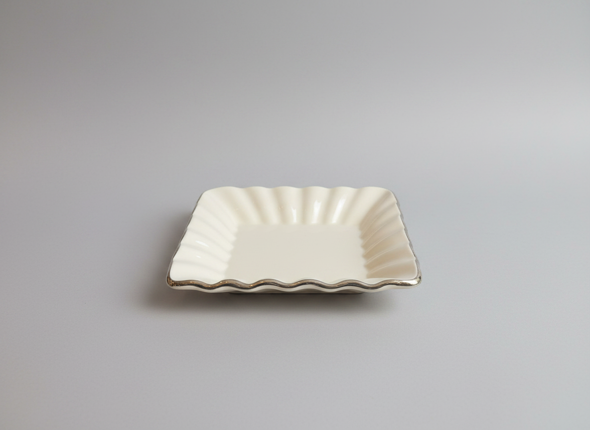 F. Giorgi Ceramic Serving Plate by Ceramica - Made in Italy