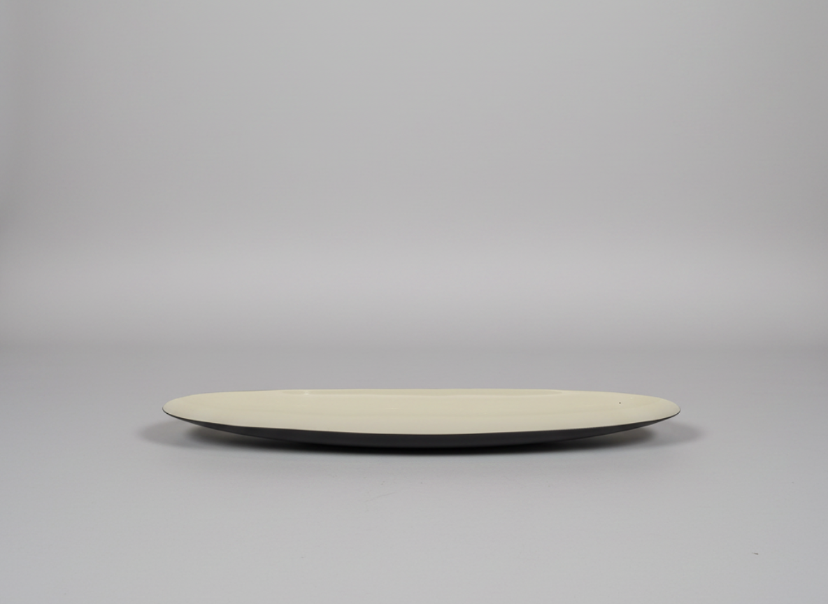 Elongated Enamel Accent Tray