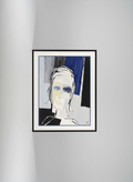 ‘Femme aux yeux bleus” by Christian Choisy (print)