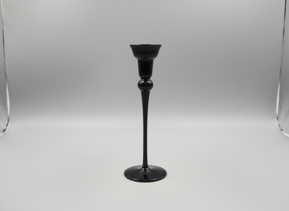 Black Candle Holder