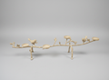 Coquelicot from Provence Branch and Bird Multi-Candle Holder
