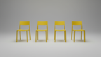 RARE Ikea Janinge Stackable Chair