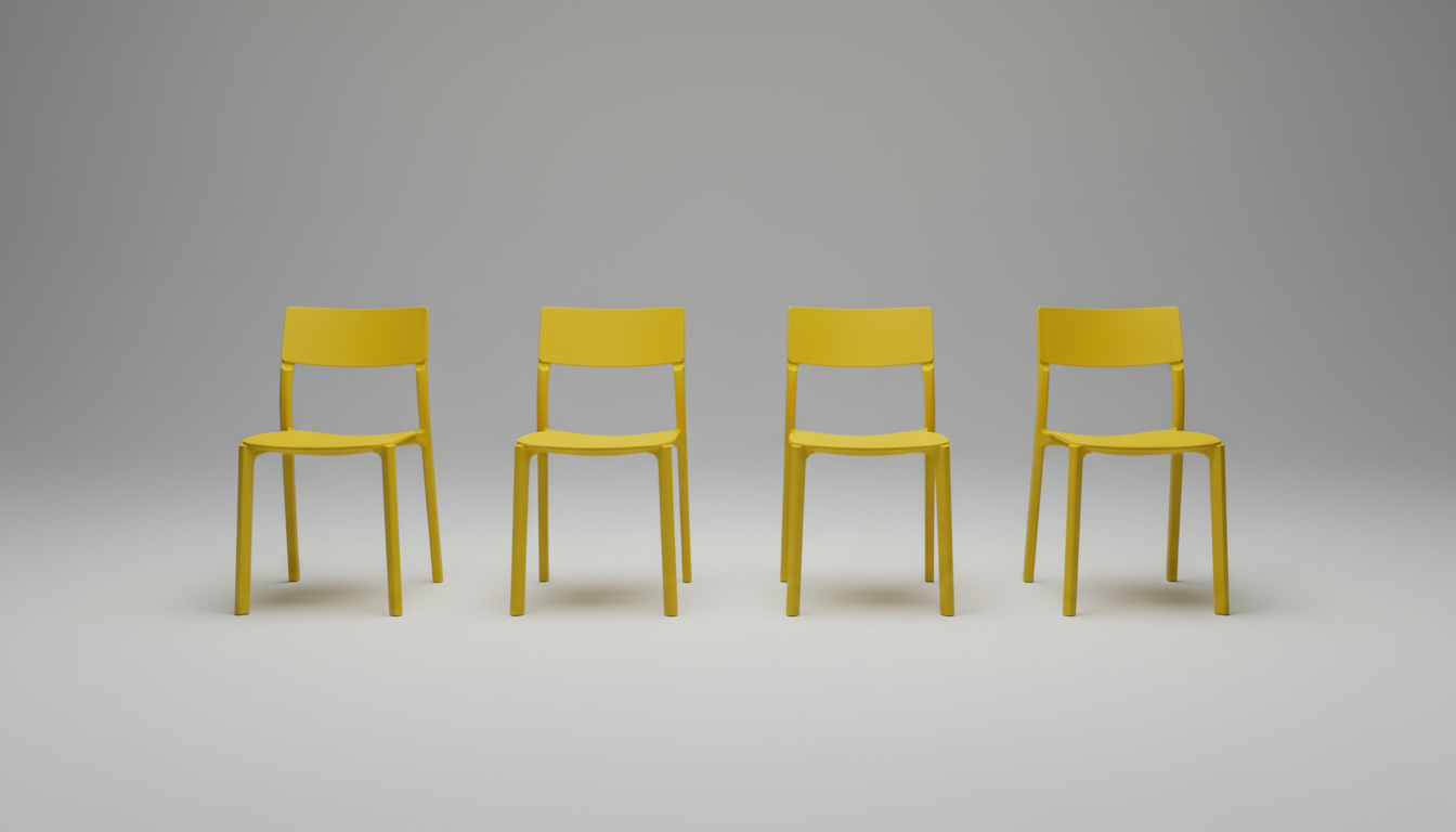 RARE Ikea Janinge Stackable Chair