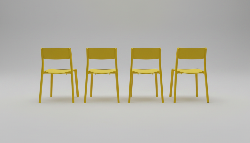 RARE Ikea Janinge Stackable Chair