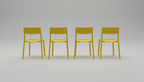 RARE Ikea Janinge Stackable Chair