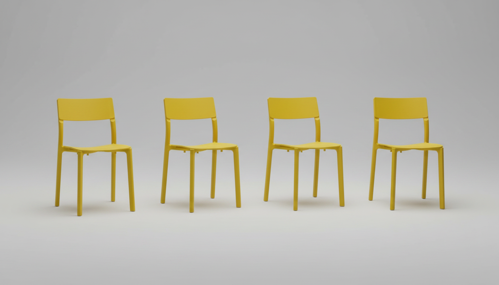 RARE Ikea Janinge Stackable Chair