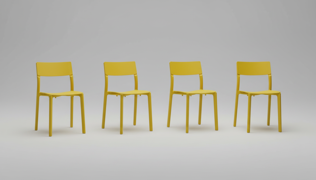 RARE Ikea Janinge Stackable Chair
