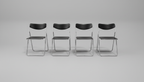 1970s Gammelgaard for Ikea "Ted" Folding Chairs