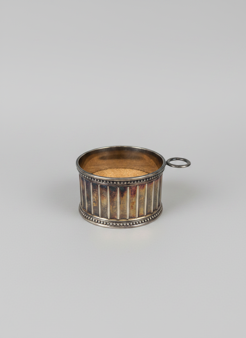 Vintage Silver Plated Cork Wine Holder by Godinger
