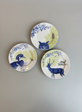 Collectable Japanese Wildlife Plates - Set of 8