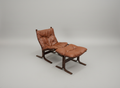 Ingmar Relling Siesta Chair & Ottoman Circa 1960s