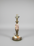 Vintage Marble and Brass Table Lamp