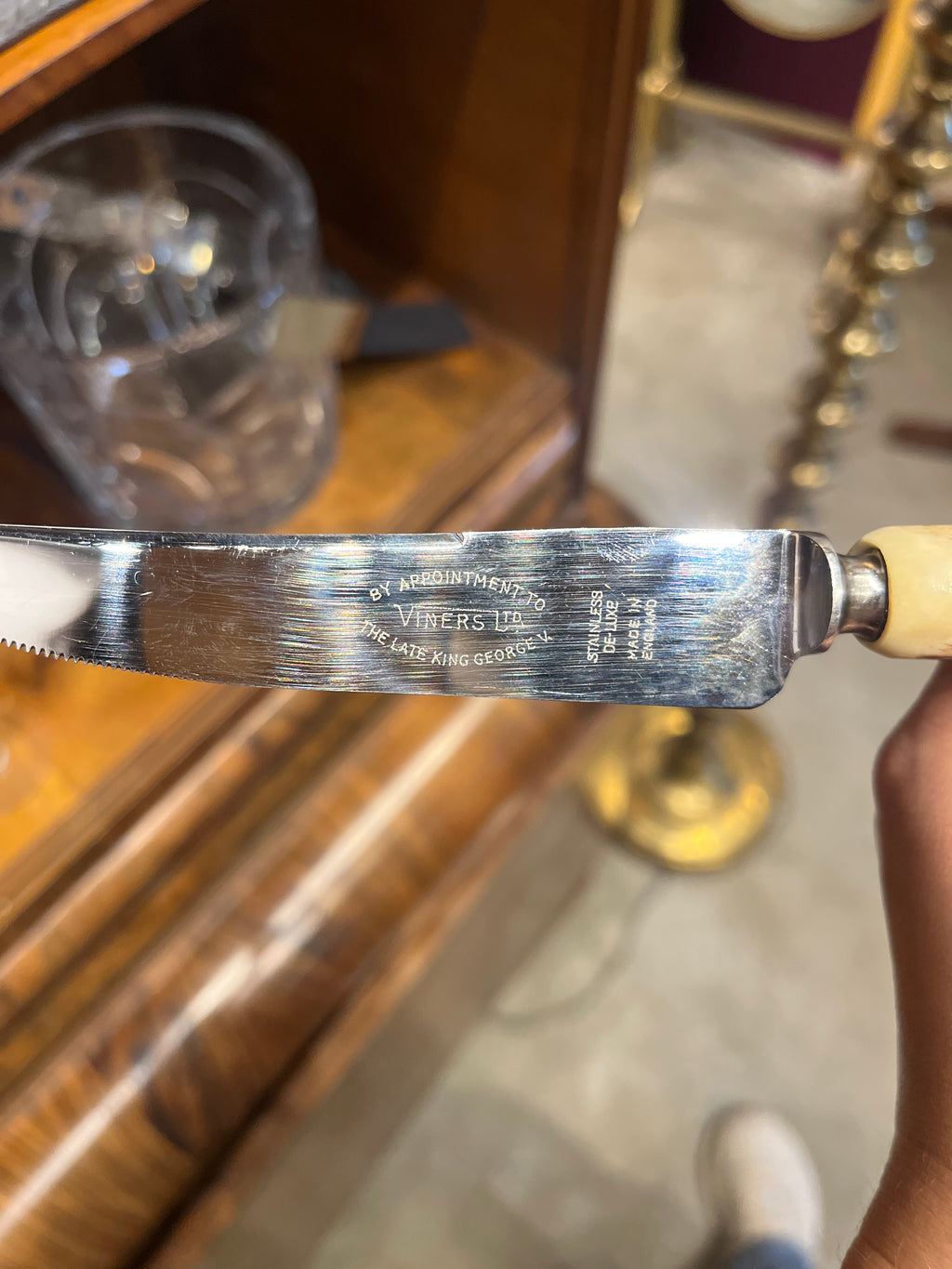 Vintage Staghorn Antler Silverware