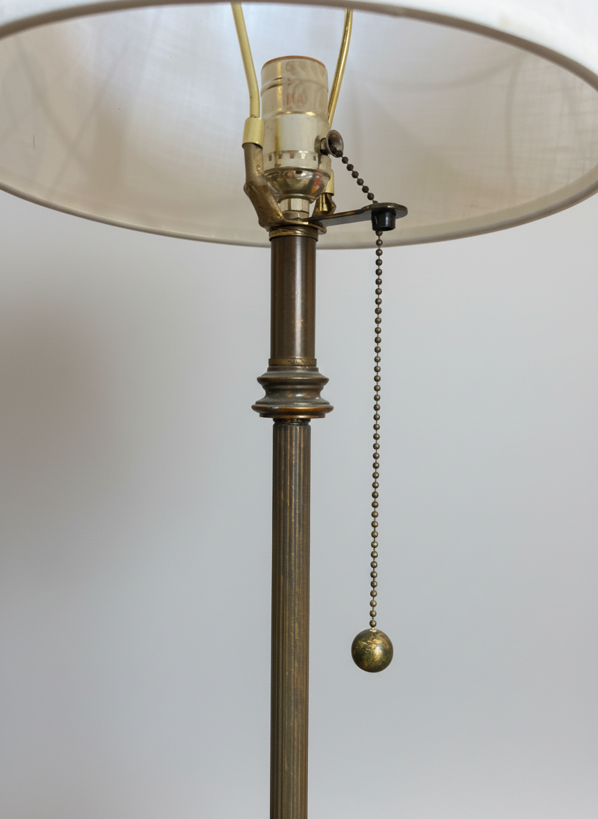 Vintage Floor Lamp with Shade