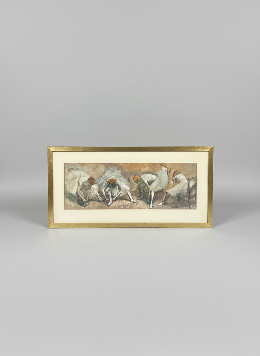 Edgar Degas 'Frieze of Dancers' Print