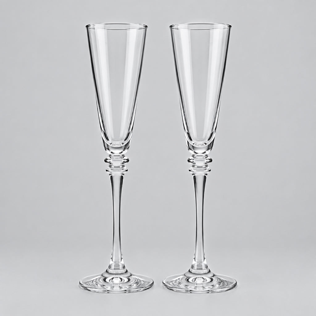 Claro Champagne Tall Flutes