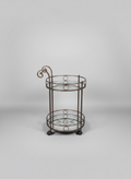 Mirror Top Bar Cart
