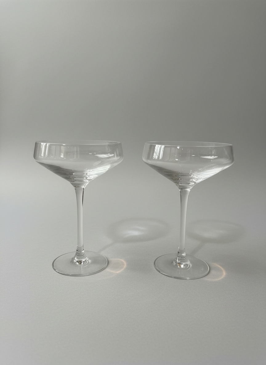 Set of 2 Chef & Sommelier Cabernet Coupe Glasses