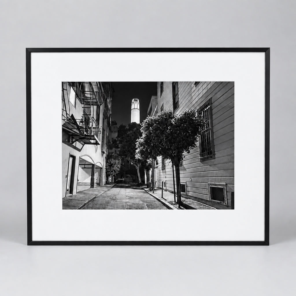 Coit Alley Signed Photograph by Craig Fonarow