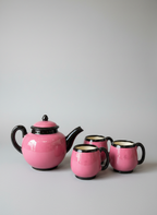 Hand Crafted Ceramic Teapot & Cups