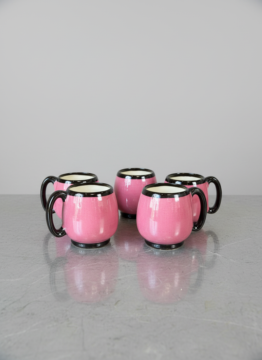 Hand Crafted Ceramic Teapot & Cups