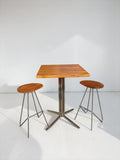 Live Edge Solid Wood Bistro Table