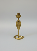 Vintage Brass Cobra candlestick