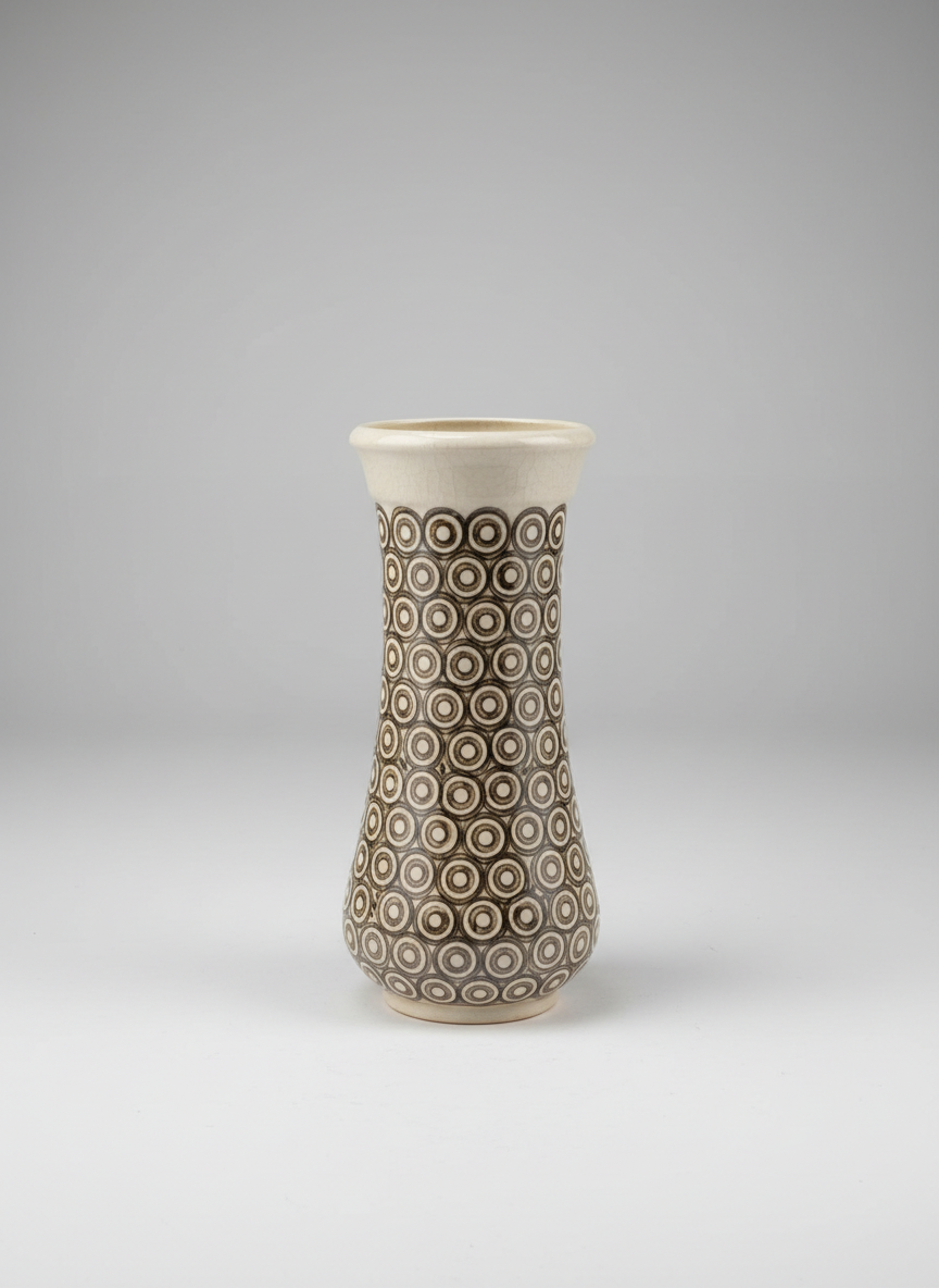 Art Nouveau Stoneware Vase