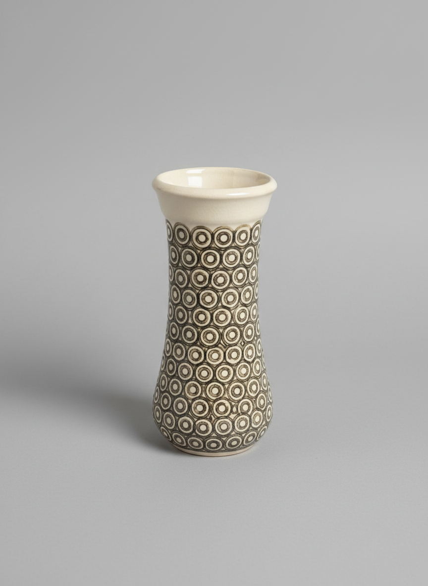 Art Nouveau Stoneware Vase