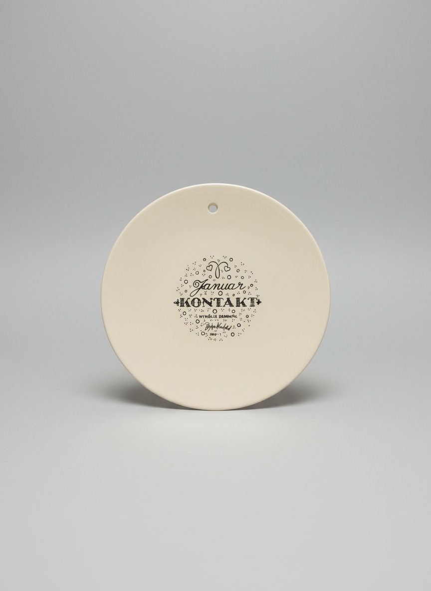 Bjorn Wiinblad Ceramic Wall Plate/Trivet