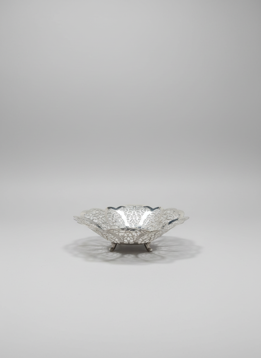 Lovelace Silver Trinket Dish