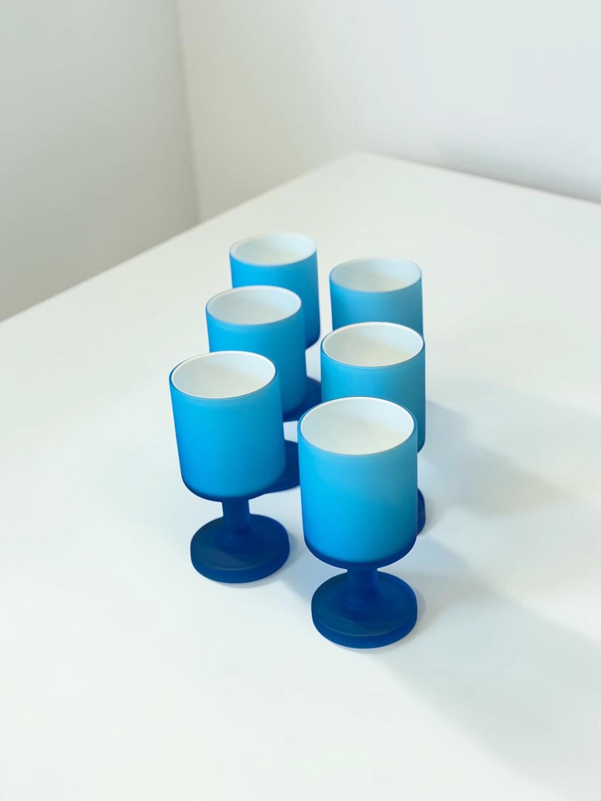 Carlo Moretti Murano Mini Goblets