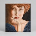 Isabella original on Masonite 24 x 24 signed