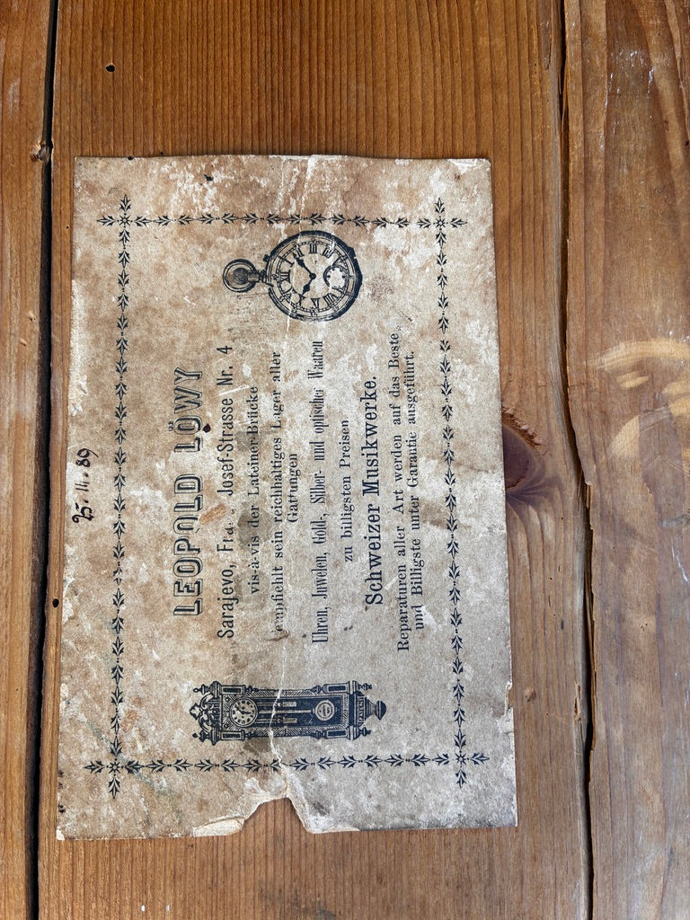 19th Century Antique German Repurposed Music Box