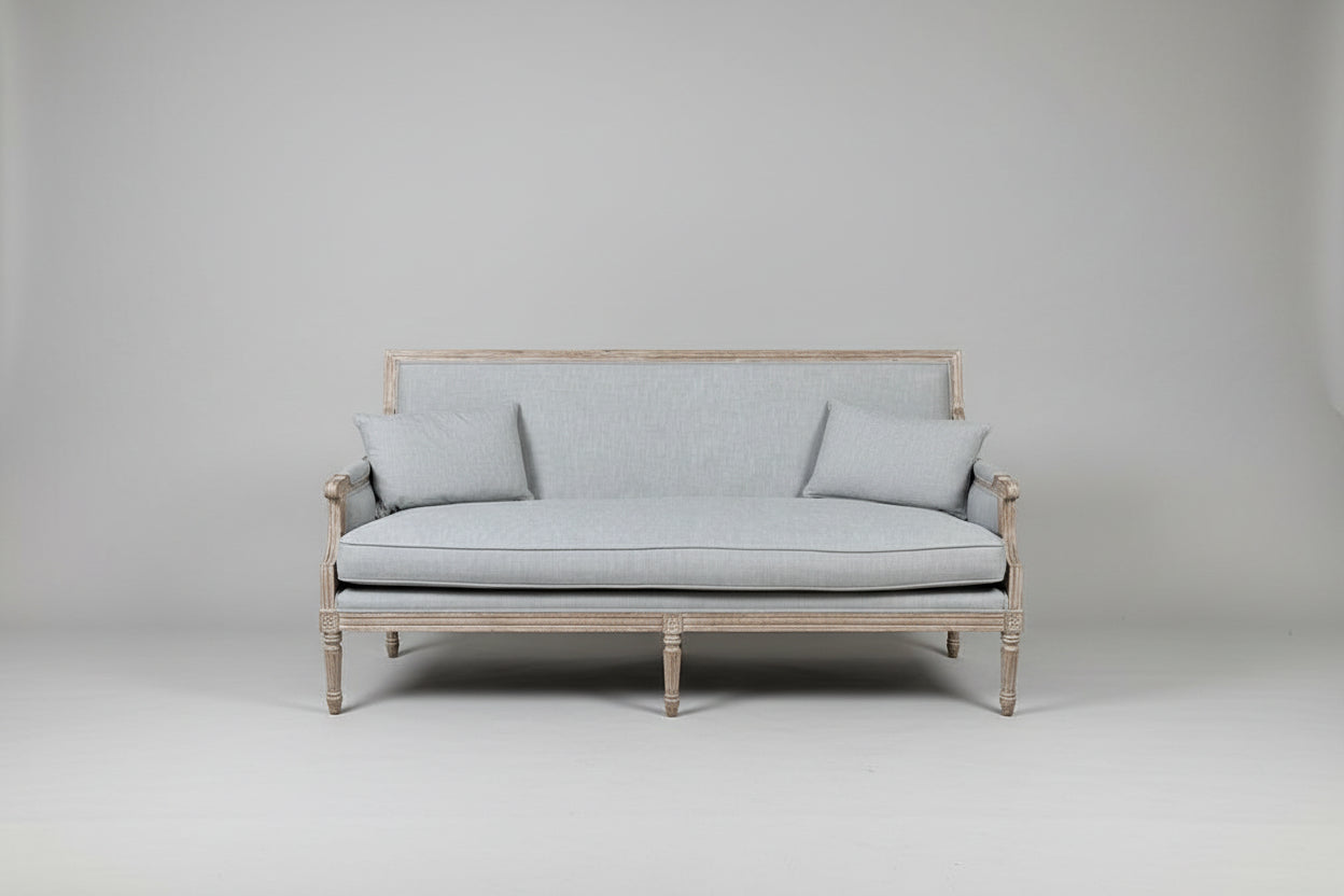 Restoration Hardware French Linen Setee- 5 feet long * 25" wide.