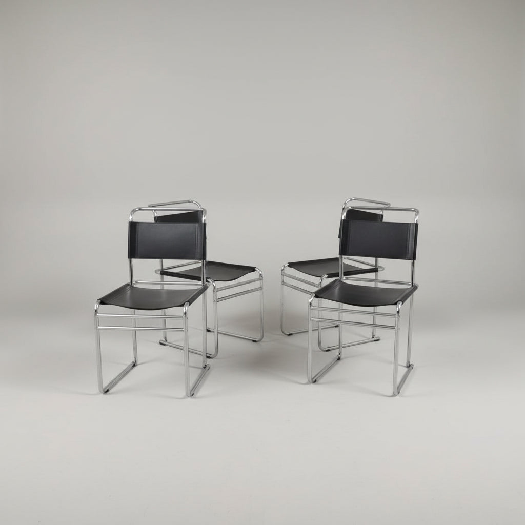 Set of 4 Marcel B5 dining chairs