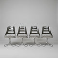 MCM Retro Space Age Chrome Lucite Chairs