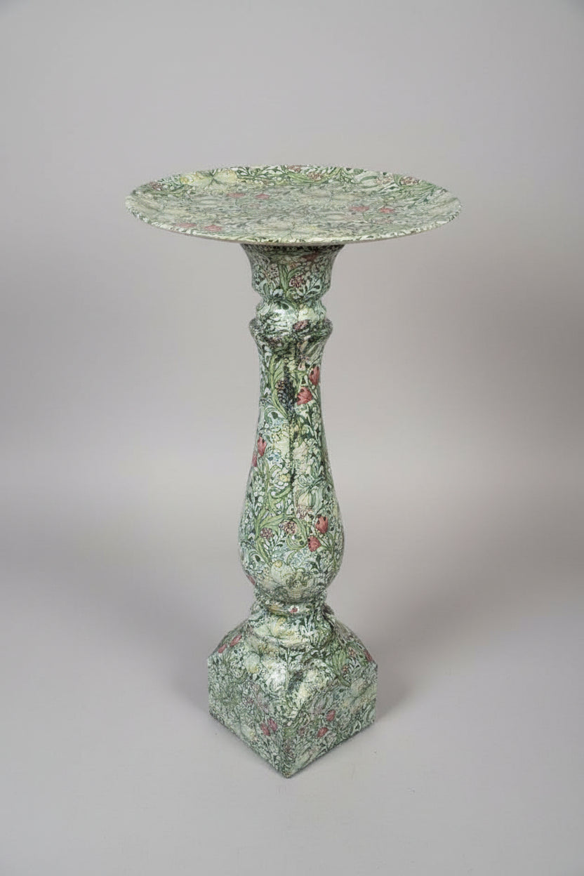 Art Nouveau Martini Table 11.5" W X 28.5" H