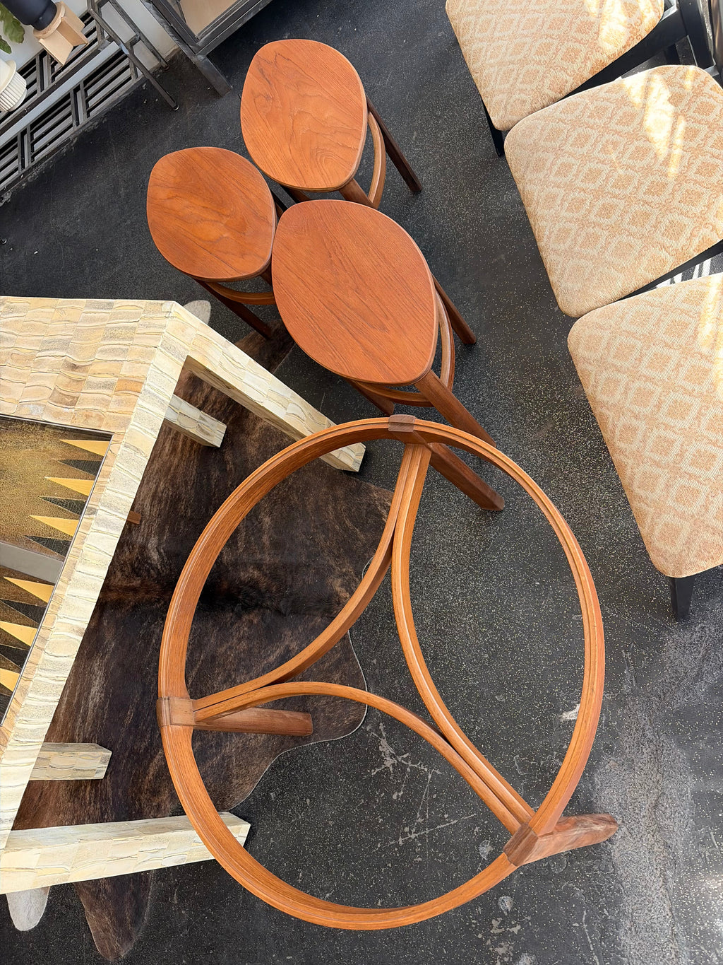 Nathan Trinity Nesting Table circa 1960